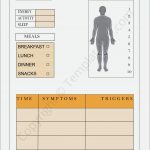 Printable Chronic Pain Tracker