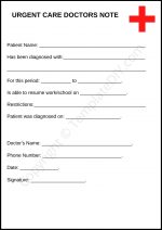 Urgent Care Return To Work Note: Quick Guide for Fast Recovery