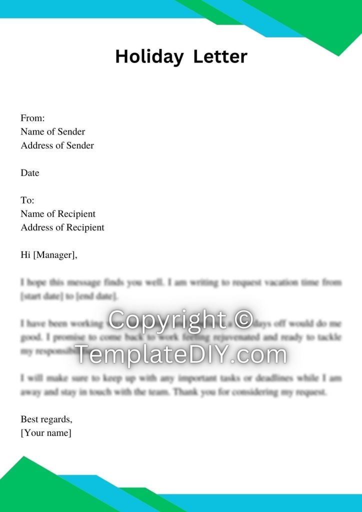 holiday-request-letter-to-manager-sample-word-editable