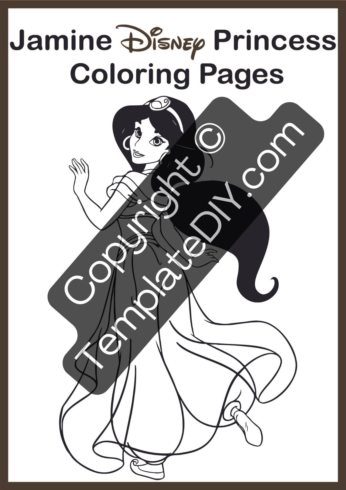 Disney Princess Characters Coloring Pages Disney’s Frozen Colouring