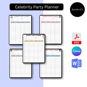 Medical Binder Planner Template Printable PDF, Word, Excel